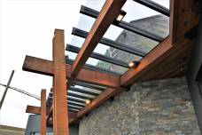 Timber and Glass Roof Details